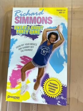 Richard Simmons NIB sweat & shout party game family fun